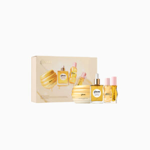 Gisou Glow All The Way Hair & Lip Gift Set