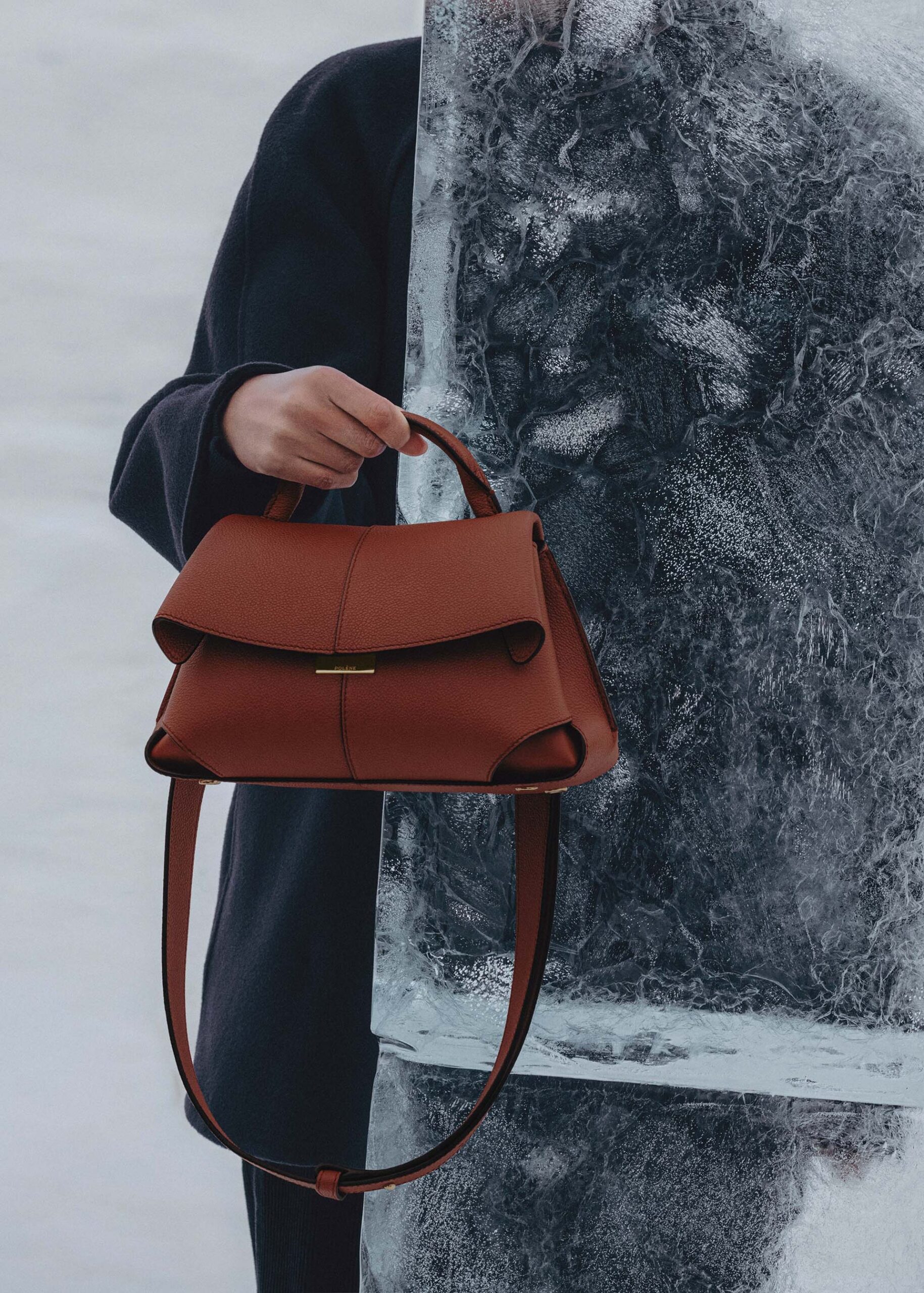 Polène Mokki Mini Leather Bag