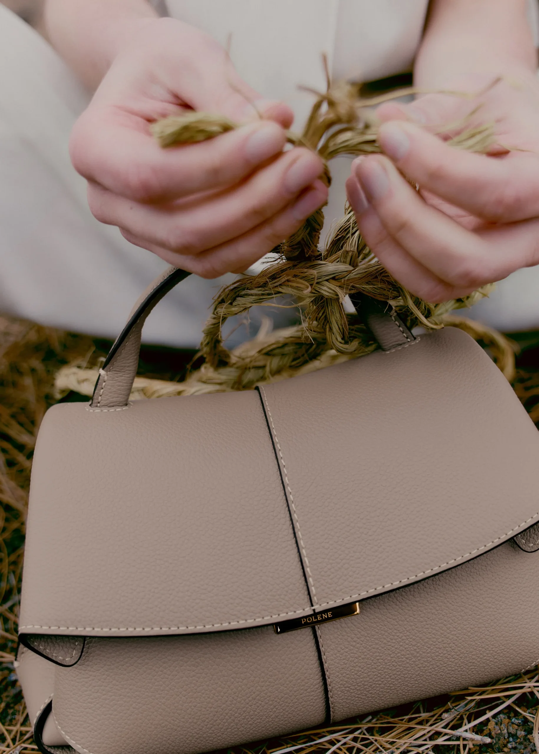 Polène Mokki Mini Leather Bag - Image 6